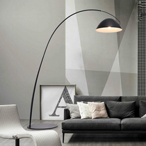 Nordic Modern Simple Living Room Fishing Lamp Floor Lamp Creative Personality Designer Study Decoration Vertical Lamp