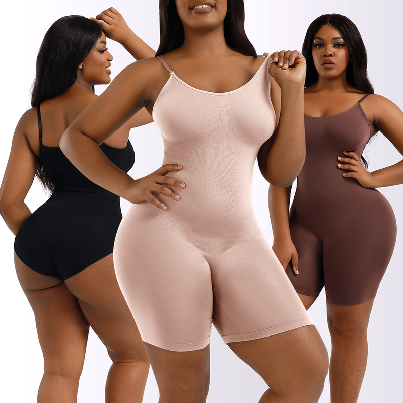 Jinka Dai Shan's Same Style Large Size Hip Lifting Seamless Shapewear Women's Corset Full Body Sling Tummy Control One-Piece Intimates