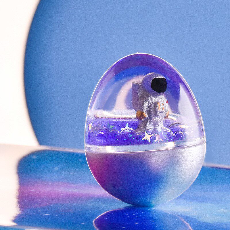 Creative Tumbler Space Astronaut Desktop Small Swing Piece Decompression Milk Bubble Machine Boring Time Online Red Valentine's Day Gift