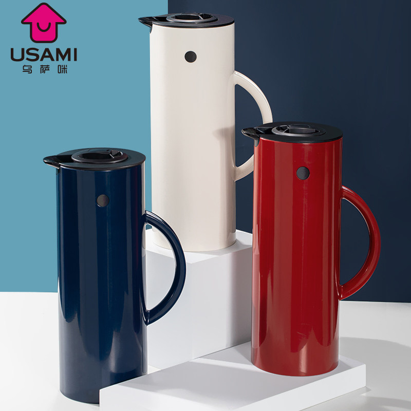 Japan Insulated Kettle Household Large Capacity Office Student Dormitory Portable Outdoor Stainless Steel Gift Hot Water Bottle