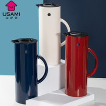 Japanese insulated kettle household large capacity office student dormitory portable outdoor stainless steel gift hot water bottle