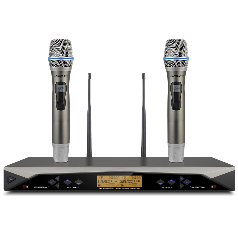 Lion music SH-11 wireless U-segment handheld one-to-two conference stage performance home microphone KTV dedicated