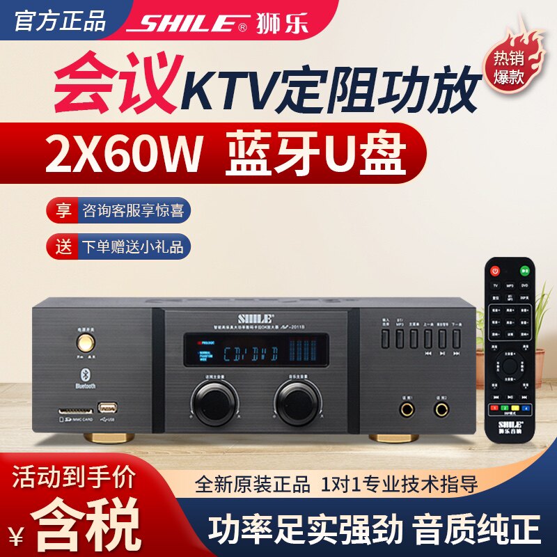 Lion music AV2011B professional conference room audio amplifier background music loudspeaker supermarket audio amplifier