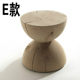 Nordic log pier solid wood stool ornaments solid wood pier large plate bracket tree stump wooden pile square wooden pier low stool