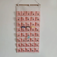 Розовая сумка для карт Pick-up без принта, 40 карманов