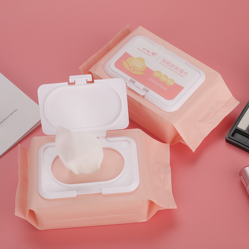 Makeup remover Wet paper towel Eye makeup Eye makeup Face Disposable gentle deep cleaning Portable lazy non-irritating makeup remover cotton
