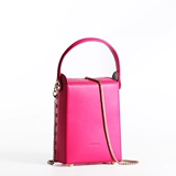 Портсигар, сумка через плечо, цепь, коробка, из натуральной кожи