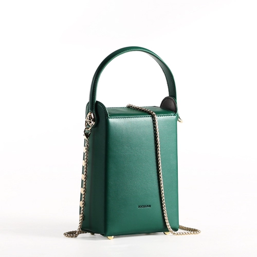 Портсигар, сумка через плечо, цепь, коробка, из натуральной кожи