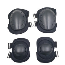 Hard-reinforced fire protection elbow protective knee live-action CS equipment Army memes Black Hawk Tactical protective suit riding