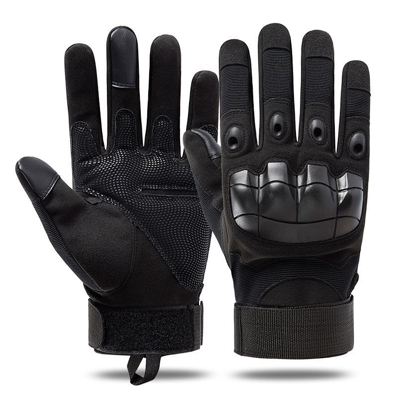 Tactical Gloves All-finger Male Outdoor Riding Sports Gloves CS Shooting Locomotive Rock Climbing Wear-resistant touch-screen gloves-Taobao