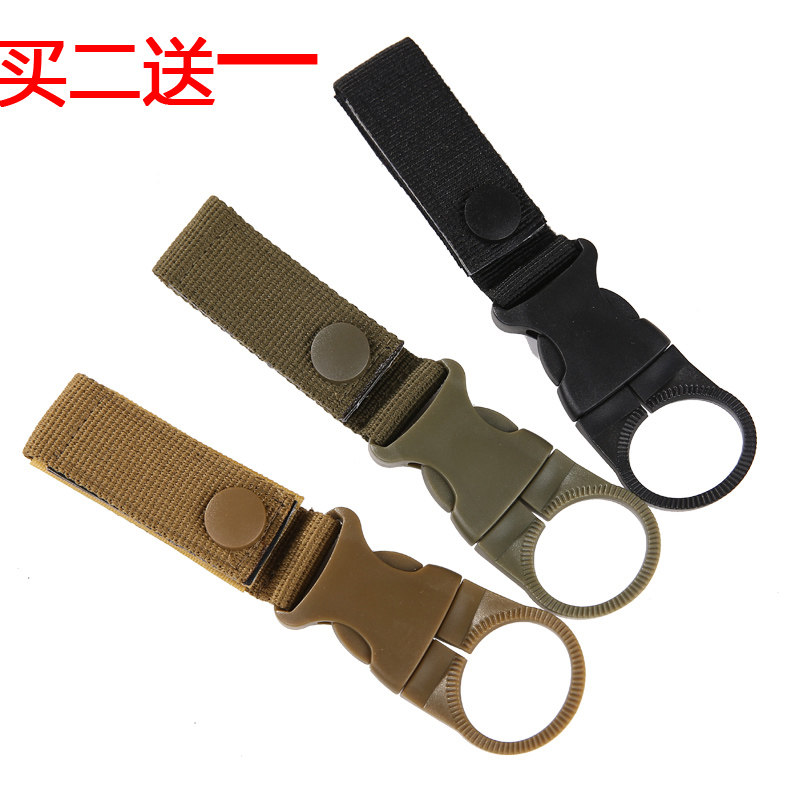 Outdoor military fan tactical equipment nylon webbing key buckle hanging buckle eagle mouth hook belt carabiner backpack hook