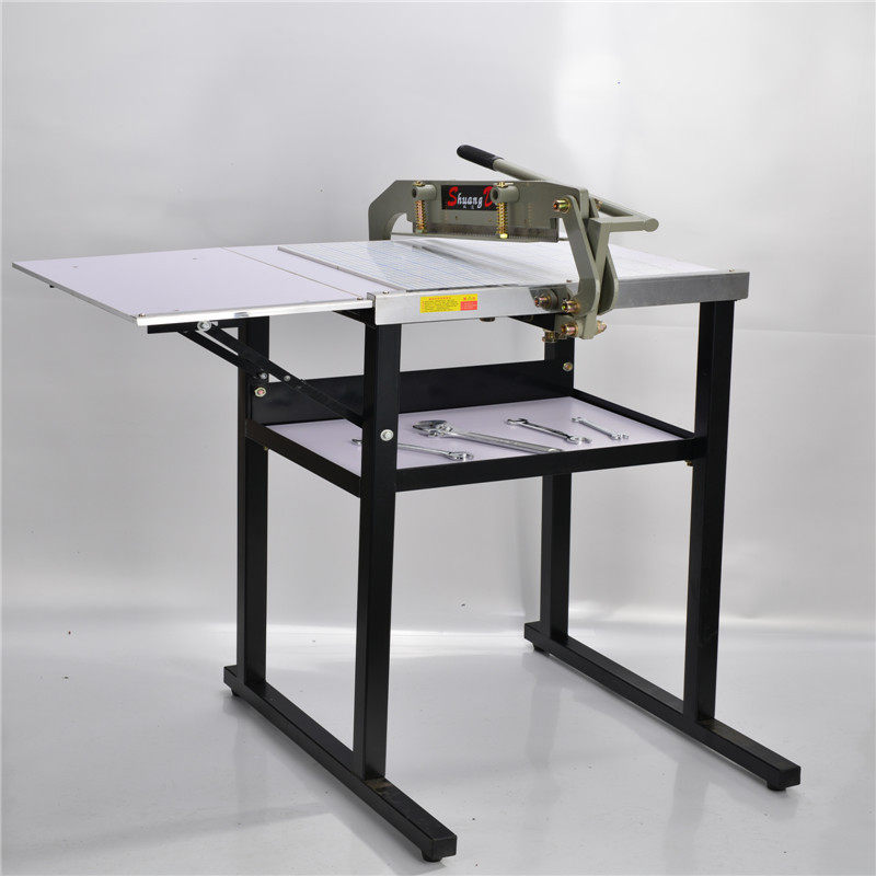 Manufacturer direct cloth sample cutting machine like cloth machine cloth sampling cutting color card machine 400 teeth edge flat edge knife machine