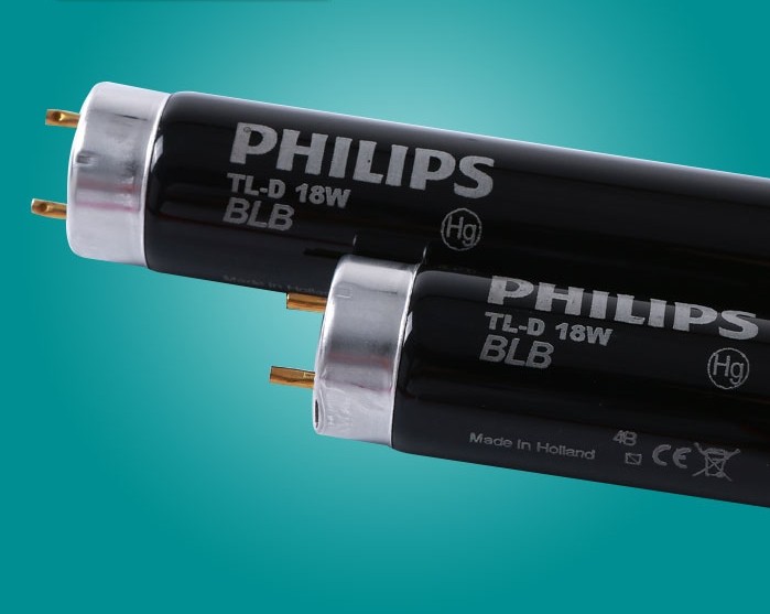 PHILIPS Philips F18W UV UV light to color lamp F18W BLB UV light source to color light box UV