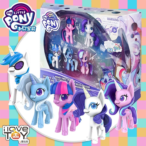 Hasbro, оригинальная пони, блестящая кукла, комплект для принцессы, игрушка, полный комплект, подарок на день рождения