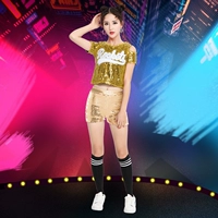 Шорты на плечо с плечами [Золотой]