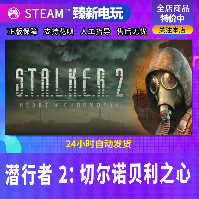 Steam Stalker 2: Heart of Chernobyl China Region Friend Gift Activation Code Cdk Genuine Game