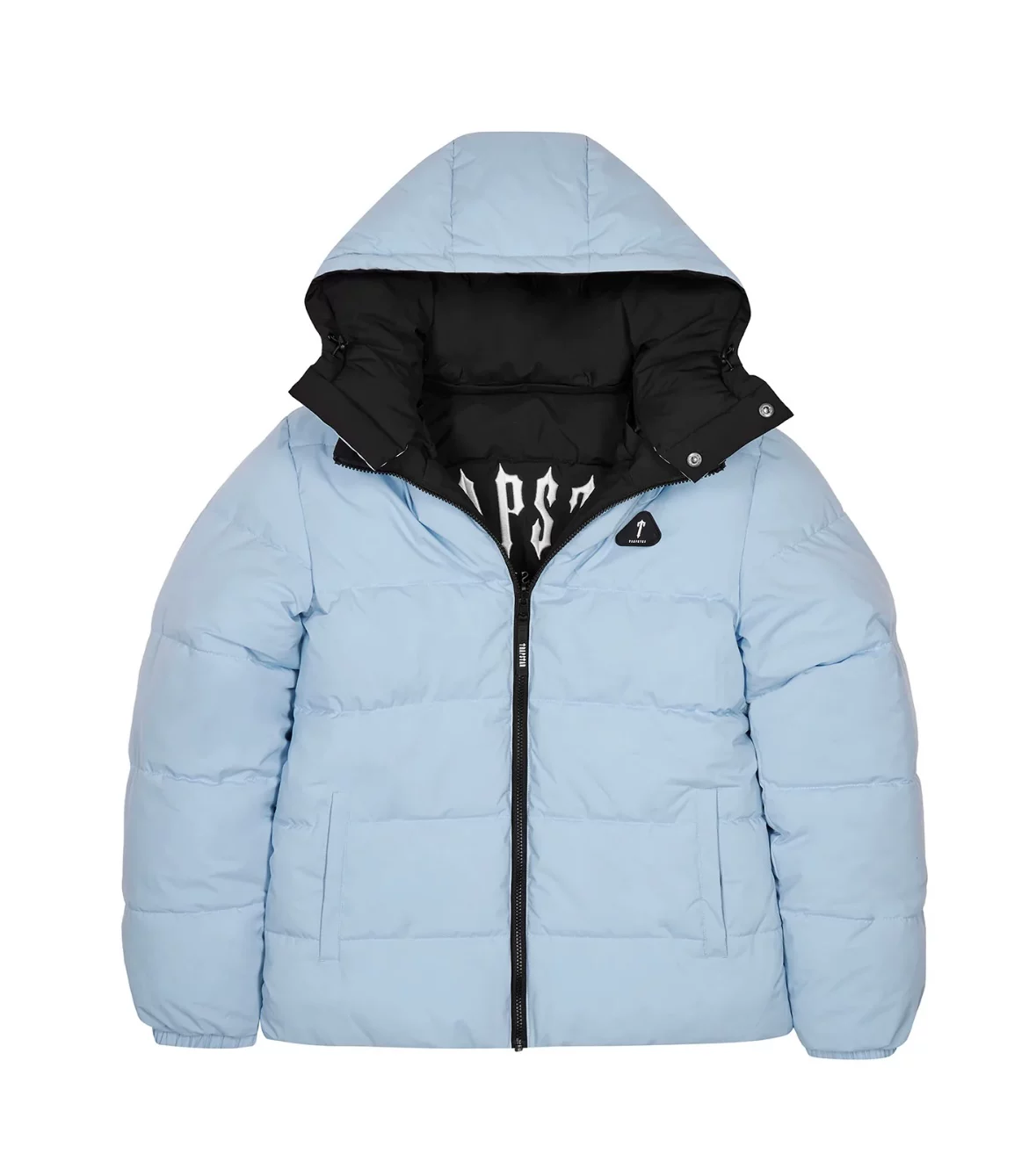 [TrapStar-AW25 lrongate Arch Puffer-Black или Blue двусторонняя утепленная куртка]