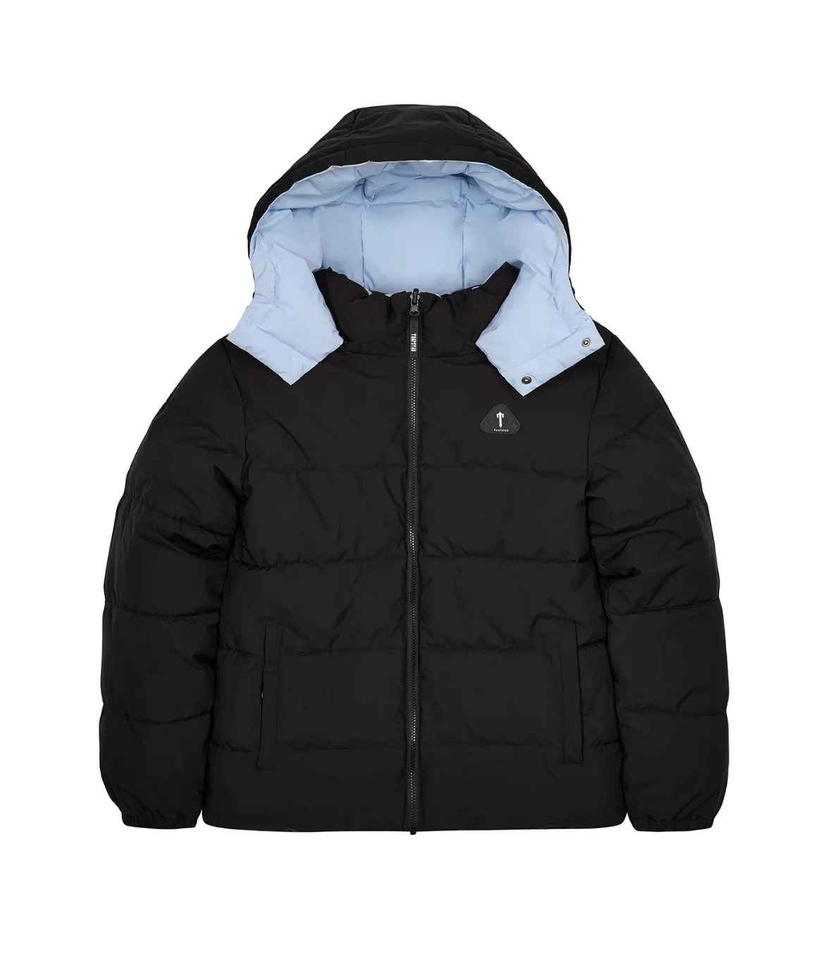 [TrapStar-AW25 lrongate Arch Puffer-Black или Blue двусторонняя утепленная куртка]