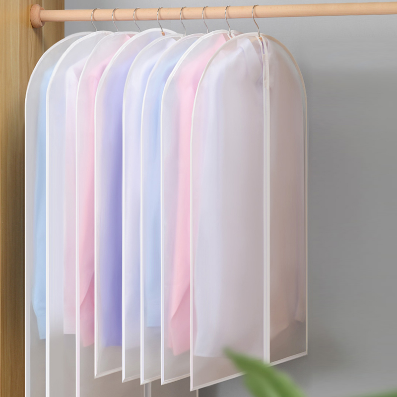 Clothes dust cover hanging clothes dust bags suitable dust-proof suitcase hanging bag household wardrobe clothes coat bag