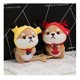 Shiba Inu plush toy doll bag pendant pendant ງາມ backpack doll keychain ຄູ່ຜົວເມຍຂອງປະທານແຫ່ງເຫດການ