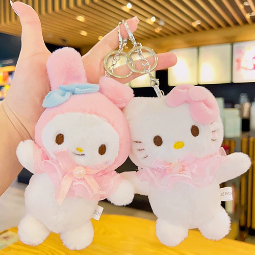 Мультяшная плюшевая милая игрушка, украшение на сумку, брелок, кукла, аксессуар на рюкзак, подвеска, подарок на день рождения