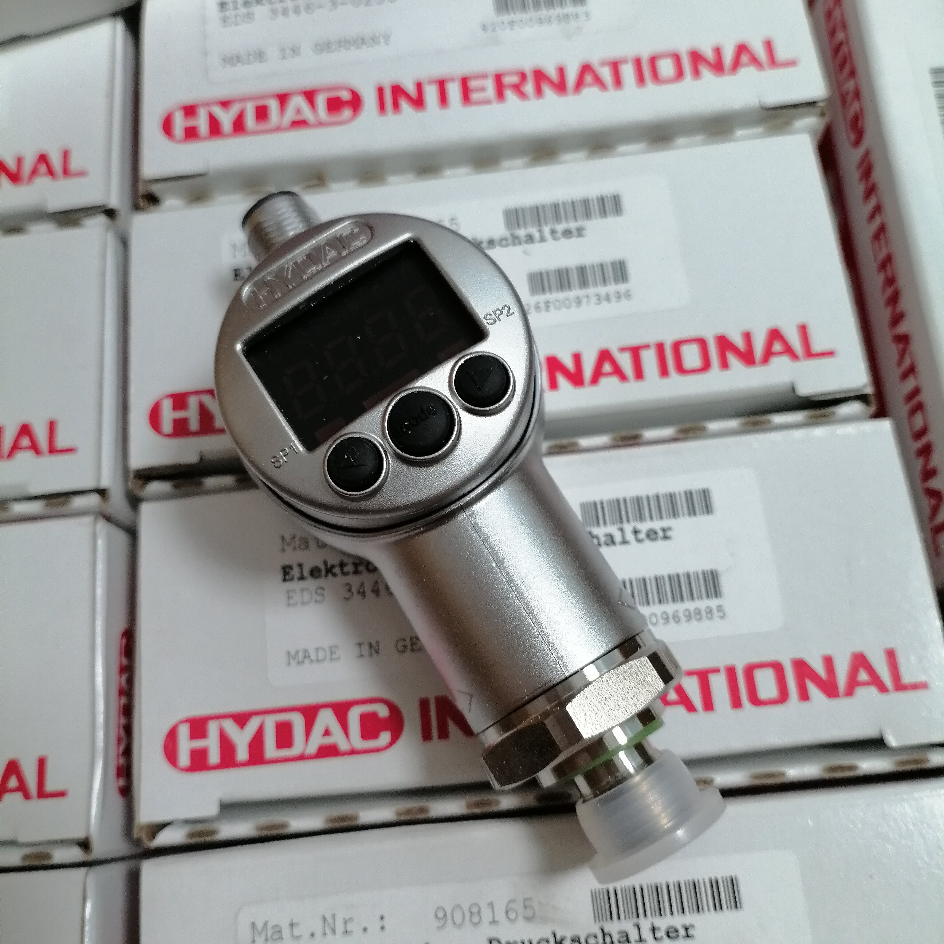 HYDAC EDS 345-1-400-000 Druckschalter EDS 300 – Gebraucht, Funktionstüchtig