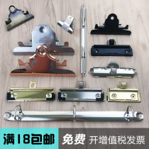 Stainless Steel Folder Accessories Metal Iron Clips A5A4B5 Ii 26 Holes Three 3 Holes Four 9 Holes Notebook Living Page Clip