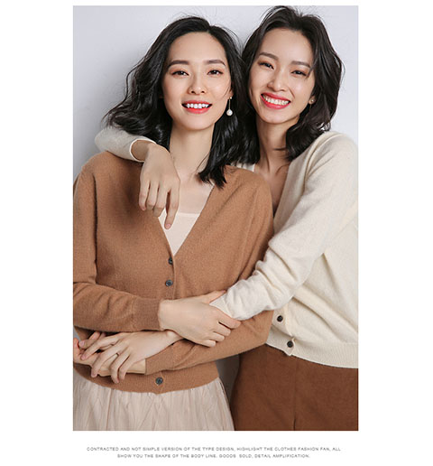 Áo len dệt kim dài tay mùa xuân 2019 cổ chữ V của phụ nữ mỏng mảnh áo len lười gió ngắn đoạn ngắn áo len đáy cỡ lớn - Đan Cardigan quần áo nữ