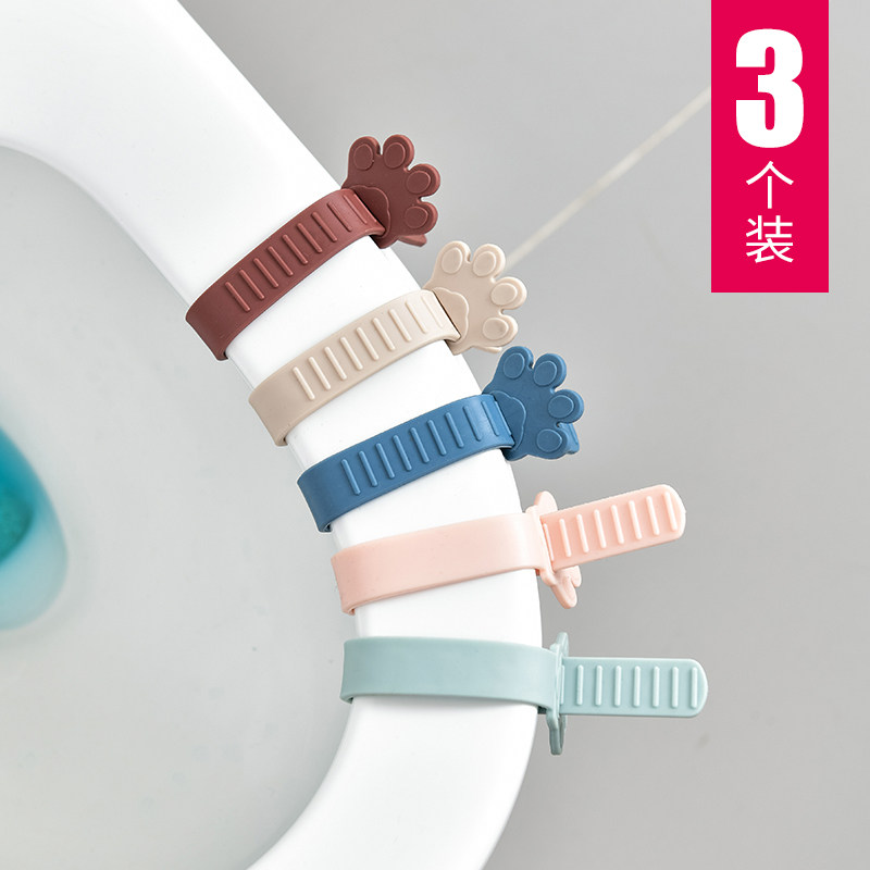 Toilet Tigger Anti-dirty hands debunk toilet Circle handle Home Toilet Lid Lift Creative Theorist to sit and stick