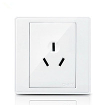 Chint Type 86 Panel Switch NEW7E-109 Three Hole 16A Air Conditioning Special Socket