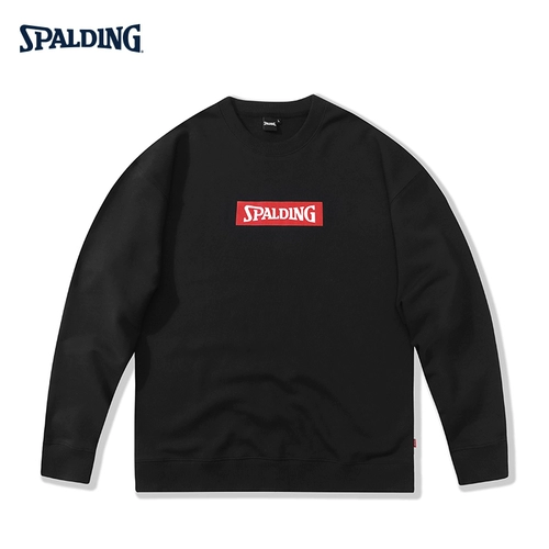 Spalding, хлопковая комфортная толстовка для отдыха подходит для мужчин и женщин, с печатью вашего логотипа