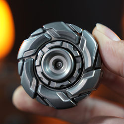 New Stone-Washed Fidget Spinner 08Edc, Stainless Steel Stress Relief Toy, Decompression Gadget