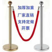 Luxury Round Ball Protocol Posts Ropes Ropes Protocol Rod Stainless Steel Guardrails One Metre Line Queuing Guard Rail Hotel Headlining Fence