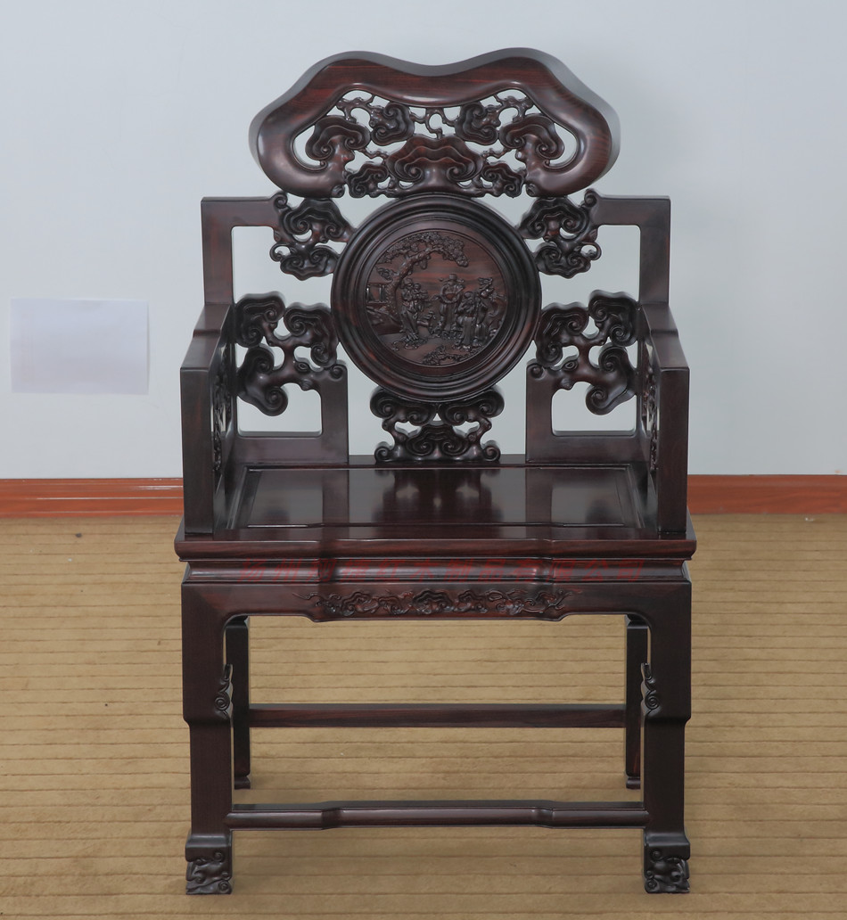 Phổ biến Zhongtang Lào gỗ hồng mộc bằng gỗ gụ trường hợp tám bàn cổ tích Linh Chi Taishi ghế hoa đứng cổ trường hợp ngồi xổm - Bàn / Bàn mẫu bàn ghế gỗ tân cổ điển