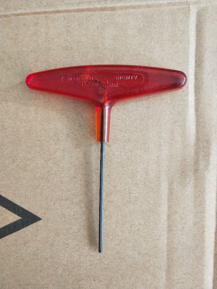 Industrial Sewing Machine Accessories Inner Hexagon Wrench Imported Wrench Domestic Wrench T-Shaped Wrench 2MM