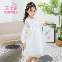 Girls summer dress 2020 new puffy dress dress children little girl skirt children Super foreign princess dress