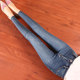 Autumn New Skinny Jeans Women's High Waist Elastic Slimming Small Foot Nine-Point Pants Korean Style Slim Skinny Leg Pencil Pants