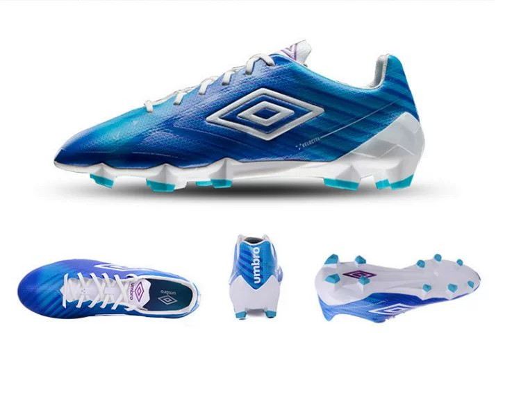 Umbro UMBRO nam AG keo ngắn giày thể thao mũi nhọn cỏ nhân tạo đào tạo giày bóng đá UCB90125 - Giày bóng đá