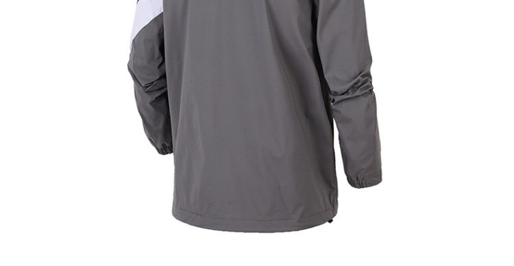 UMBRO yinbao 2019 xuân mới nam thể thao giản dị trùm đầu áo khoác cardigan áo khoác len UO191AP2201 - Áo gió thể thao áo gió bé trai