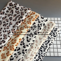 BAO WEN printed double-sided flannel fabric Autumn and winter pajamas Baby cloak bucket cloak clothing shawl DIY flannel material