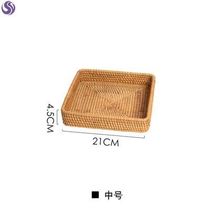 Straw storage basket storage basket storage basket storage basket basket desktop cosmetic box storage frame basket