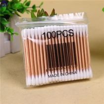 Ultra-fine cotton swab value household hygiene small head cotton swab ear double head sterile stick absorbent cotton makeup remover stick