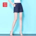 Quần short nữ mùa hè 2019 mới cao eo mặc quần ba mảnh quần lụa mỏng phần nóng quần hoang dã nữ hè - Quần short quần sọt nữ Quần short