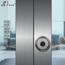 Framed door lock you kuang men glass lock tempered door sliding door lock aluminum alloy double-sided key lock locked doors