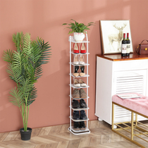 Simple shoe cabinet rental room with light and luxurious domestic doors Ingrid red doorway simple entrance door indoor shoe rack