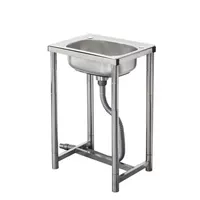 Длина 53, ширина 38, высота 75+ одинарный кран холодной воды, стандартный полустальной сливной комплект