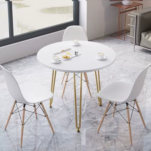 Круглый стол, обеденный стол, обеденный стул, комбинация стола для переговоров и стульев, современный простой балкон, небольшой журнальный столик, обеденный стол для маленькой квартиры, дома