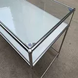 Древняя обстановка Hom Home Mabrishing Borders Dest Dest Dest Metal Glass Stable