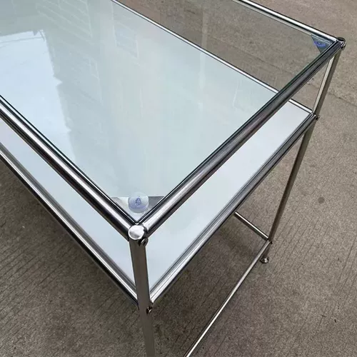 Древняя обстановка Hom Home Mabrishing Borders Dest Dest Dest Metal Glass Stable