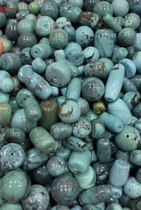Porous stone small gravel seed material cost-effective loose beads random flat beads bracelet bracelet with beads